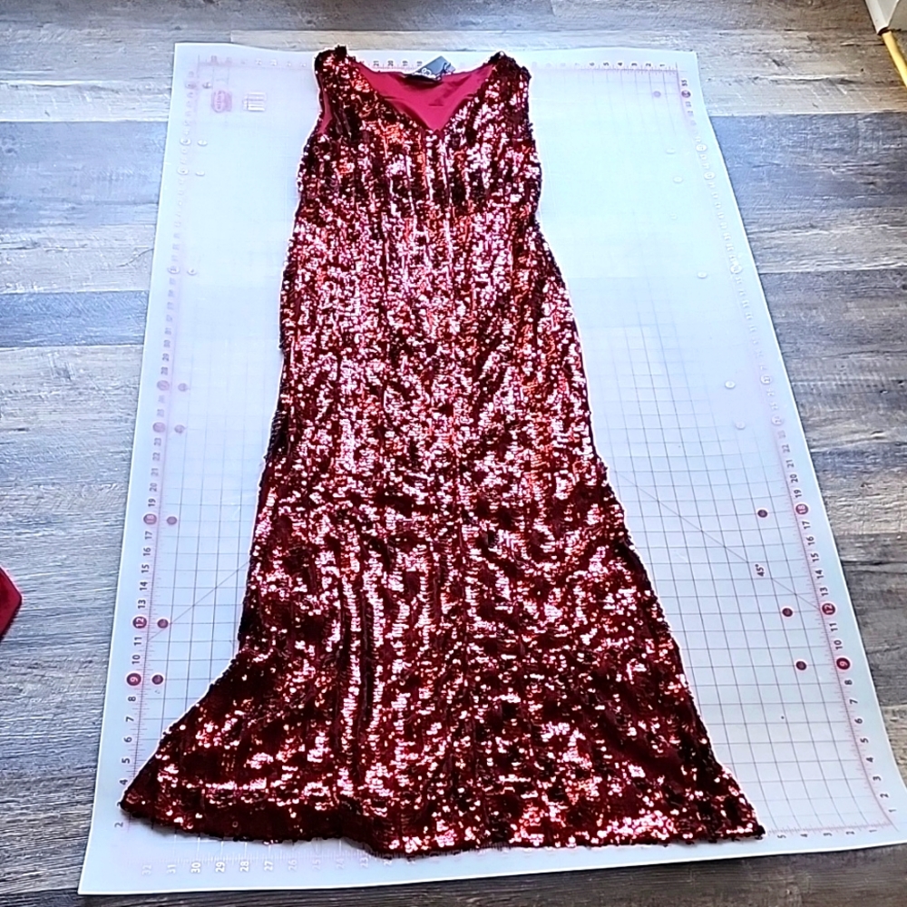Sequence elastic Evening/Prom dress party,birthday,event bodycorn long dress